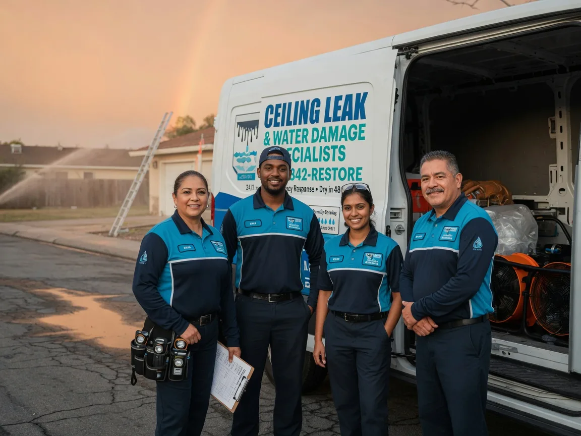 Ceiling Leak Cleanup company in Barnesville, PA