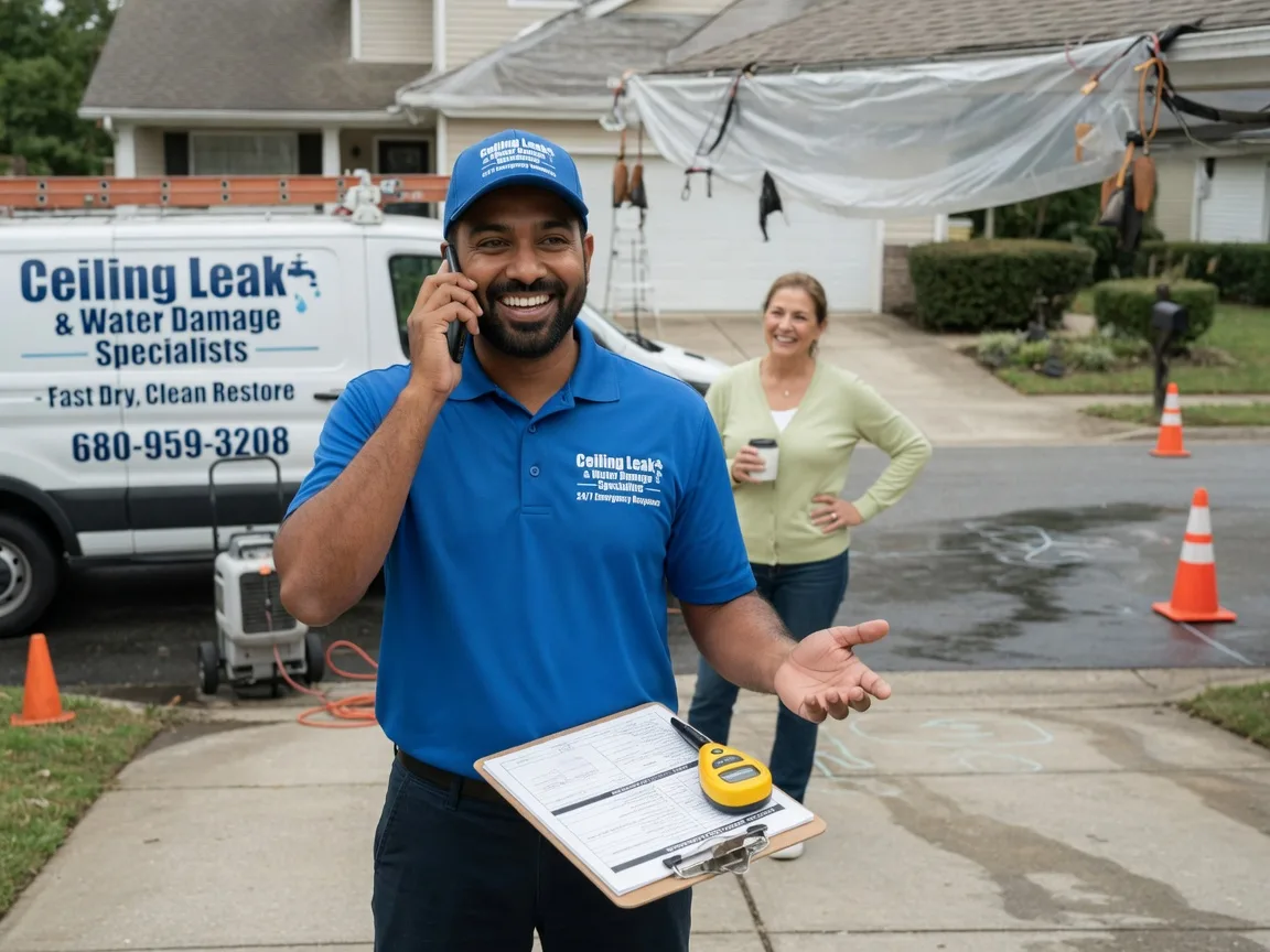 Ceiling Leak Cleanup Barnesville, PA FAQs